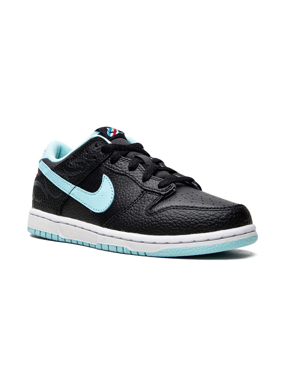 Nike Kids Dunk Low SE 运动鞋 - 黑色