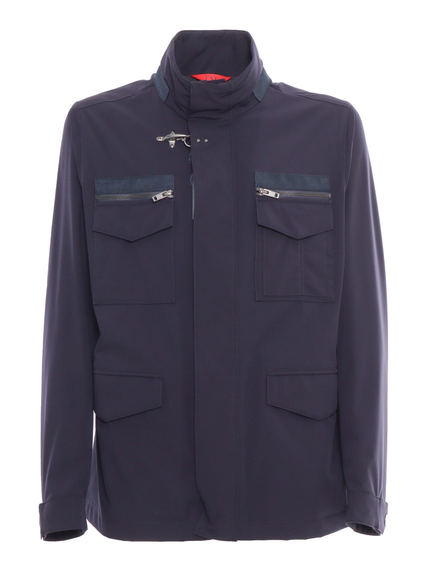 Fay Field Jacket In Technical Fabric
