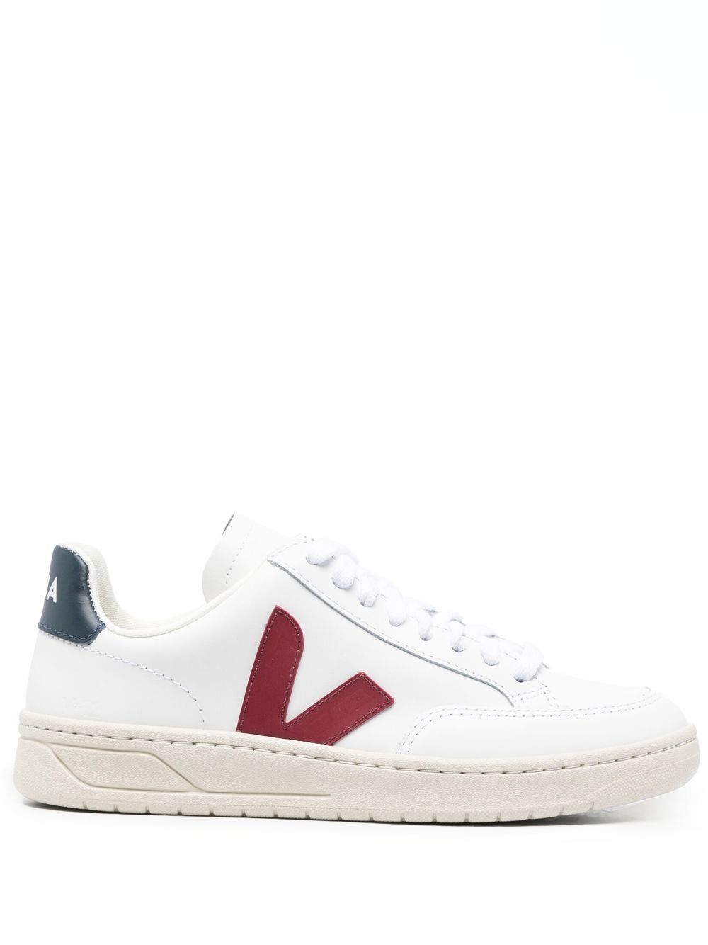 VEJA 标贴系带运动鞋 - 白色