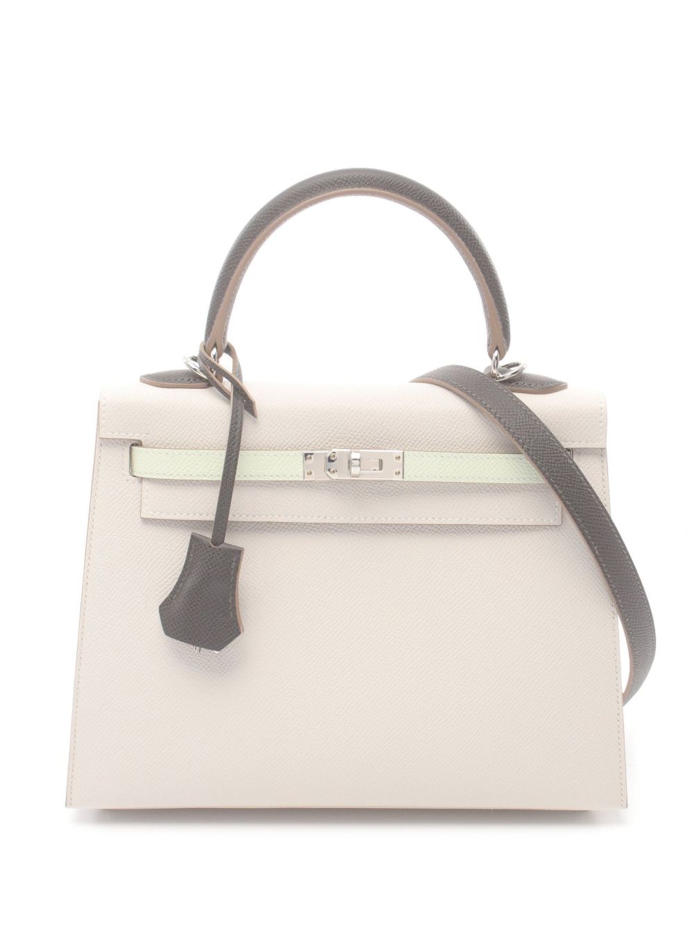 Hermès Pre-Owned Kelly 两用手提包（2024年典藏款） - 白色