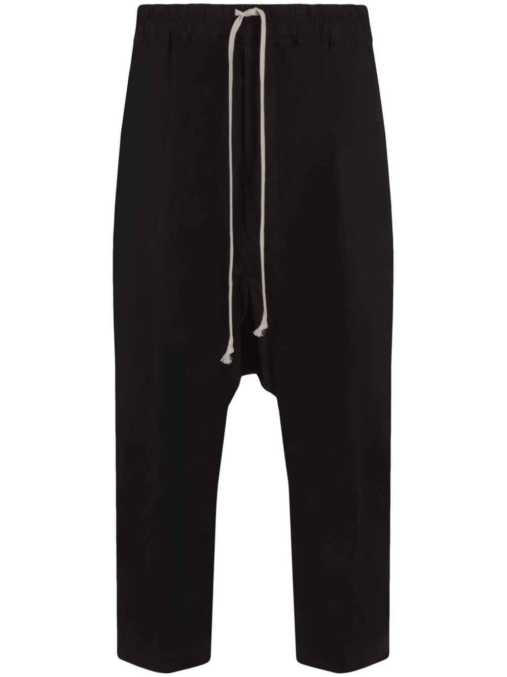 Rick Owens 露踝运动裤 - 黑色