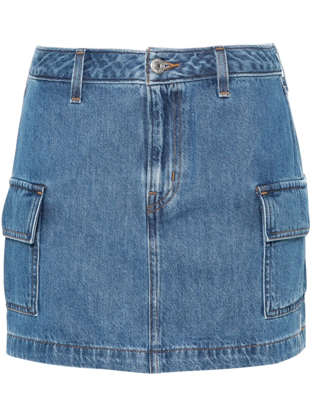 Levi's 牛仔工装半身裙 - 蓝色