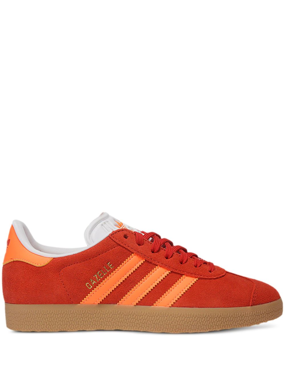 adidas Gazelle Orange/Red 低帮运动鞋 - 红色