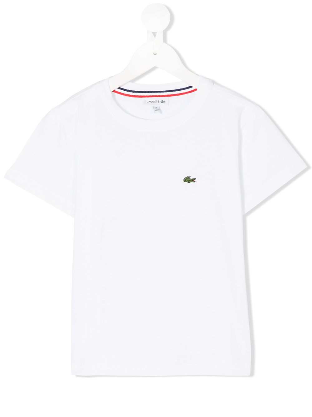 Lacoste Kids logoT恤 - 白色