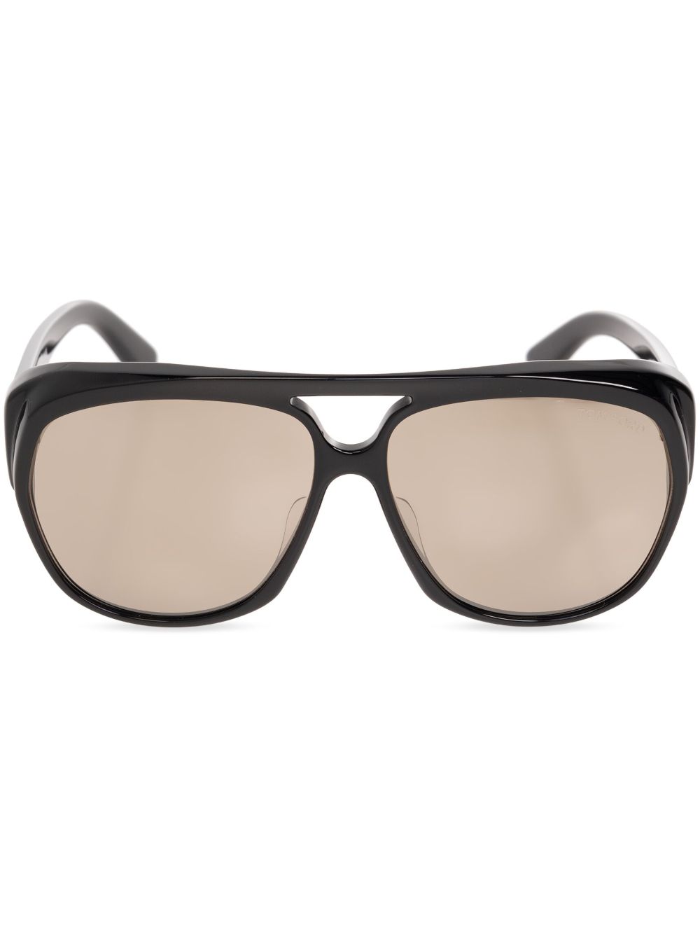 TOM FORD Eyewear Jayden 方形镜框太阳眼镜 - 黑色