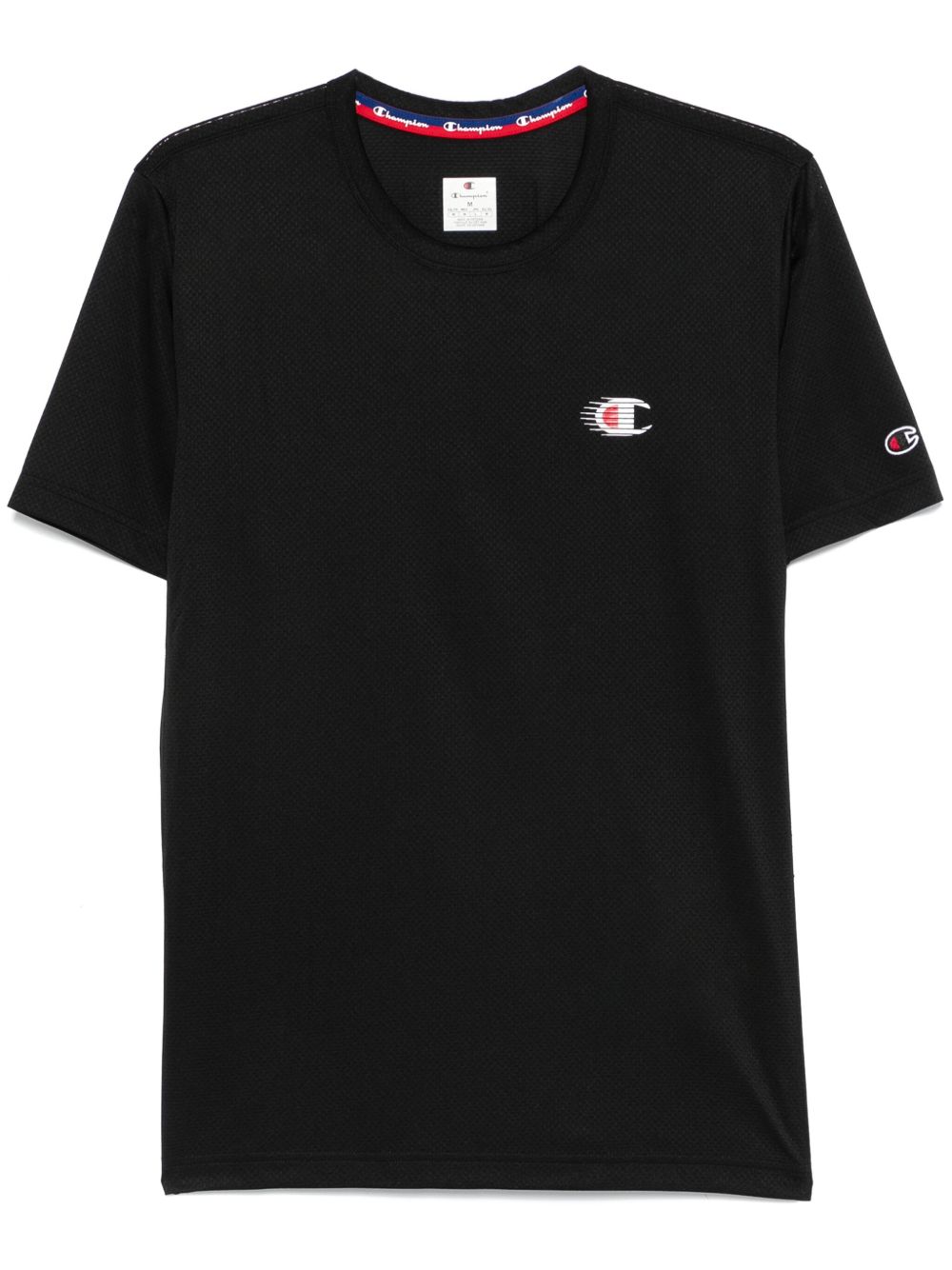 Champion Athletic C logo T恤 - 黑色