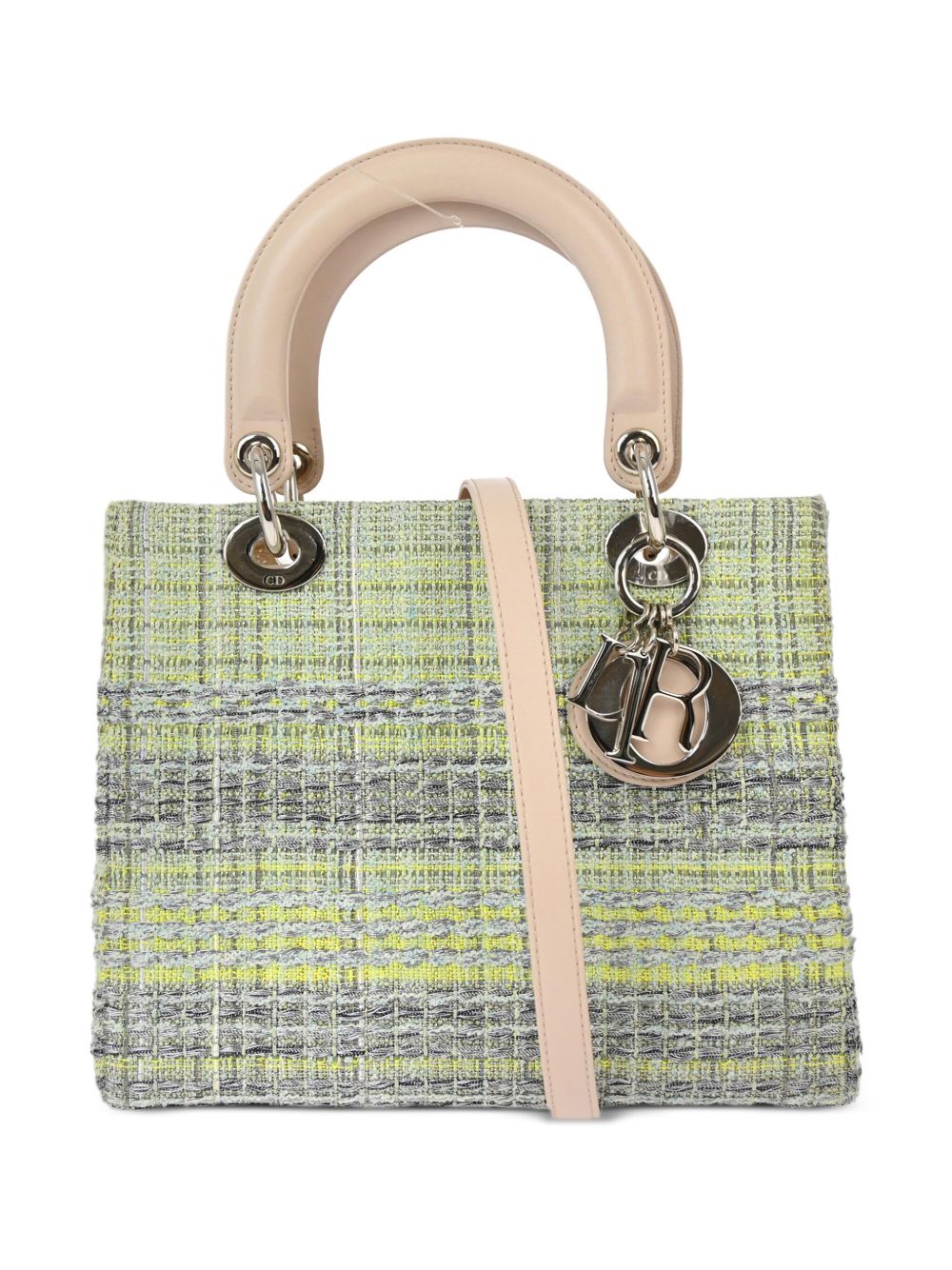 Christian Dior Pre-Owned Lady Dior 两用手提包（2014年典藏款） - 绿色