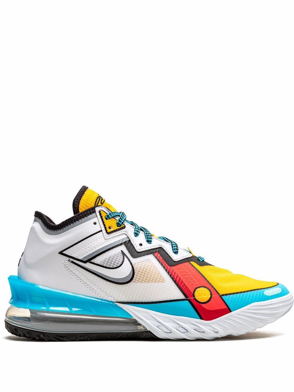 Nike "Lebron XVIII Low ""Stewie Griffin"" 运动鞋" - 白色
