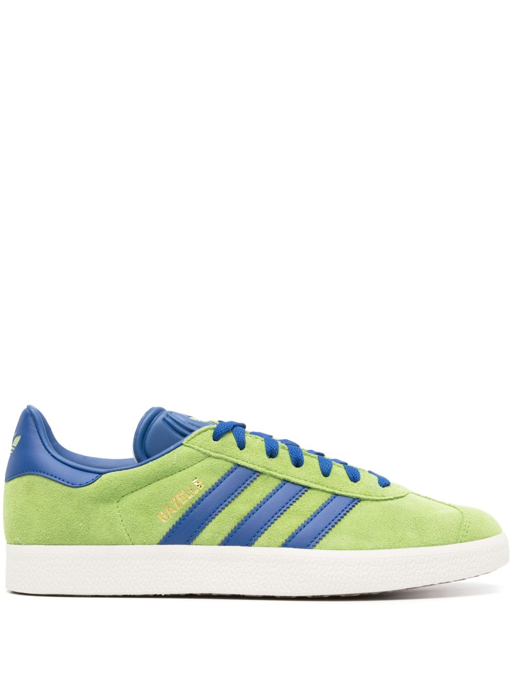 adidas Gazelle 绒面皮运动鞋 - 绿色