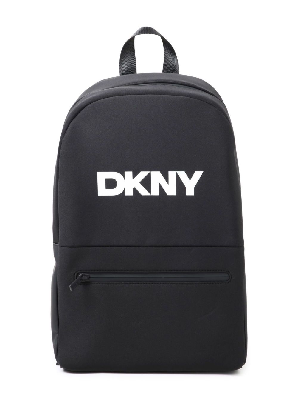 Dkny Kids logo印花双肩包 - 黑色