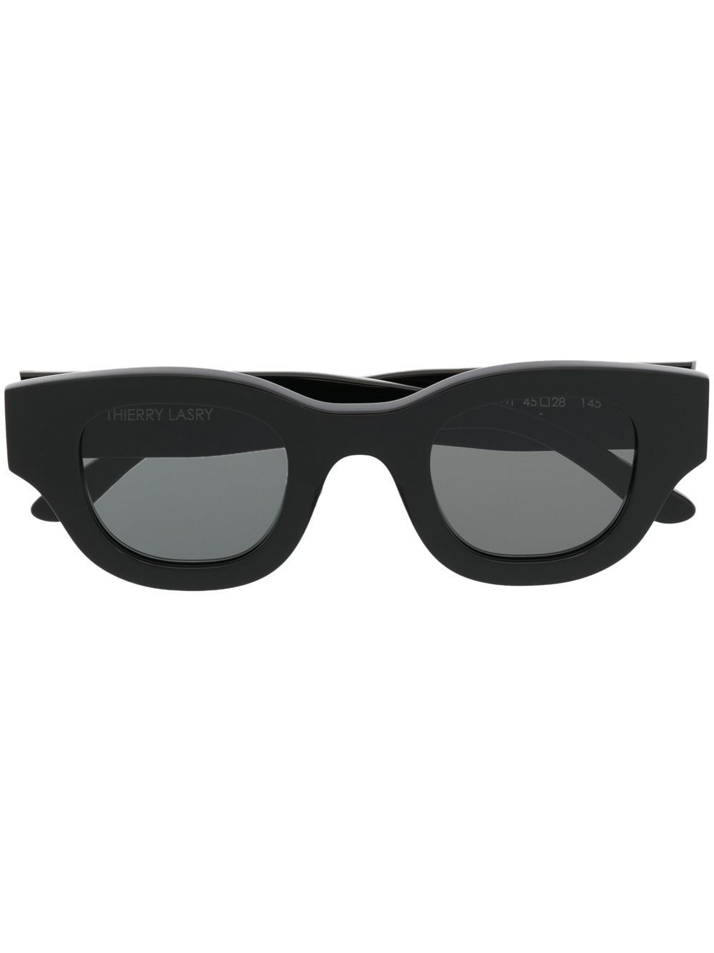Thierry Lasry Autoracy 方框太阳眼镜 - 黑色