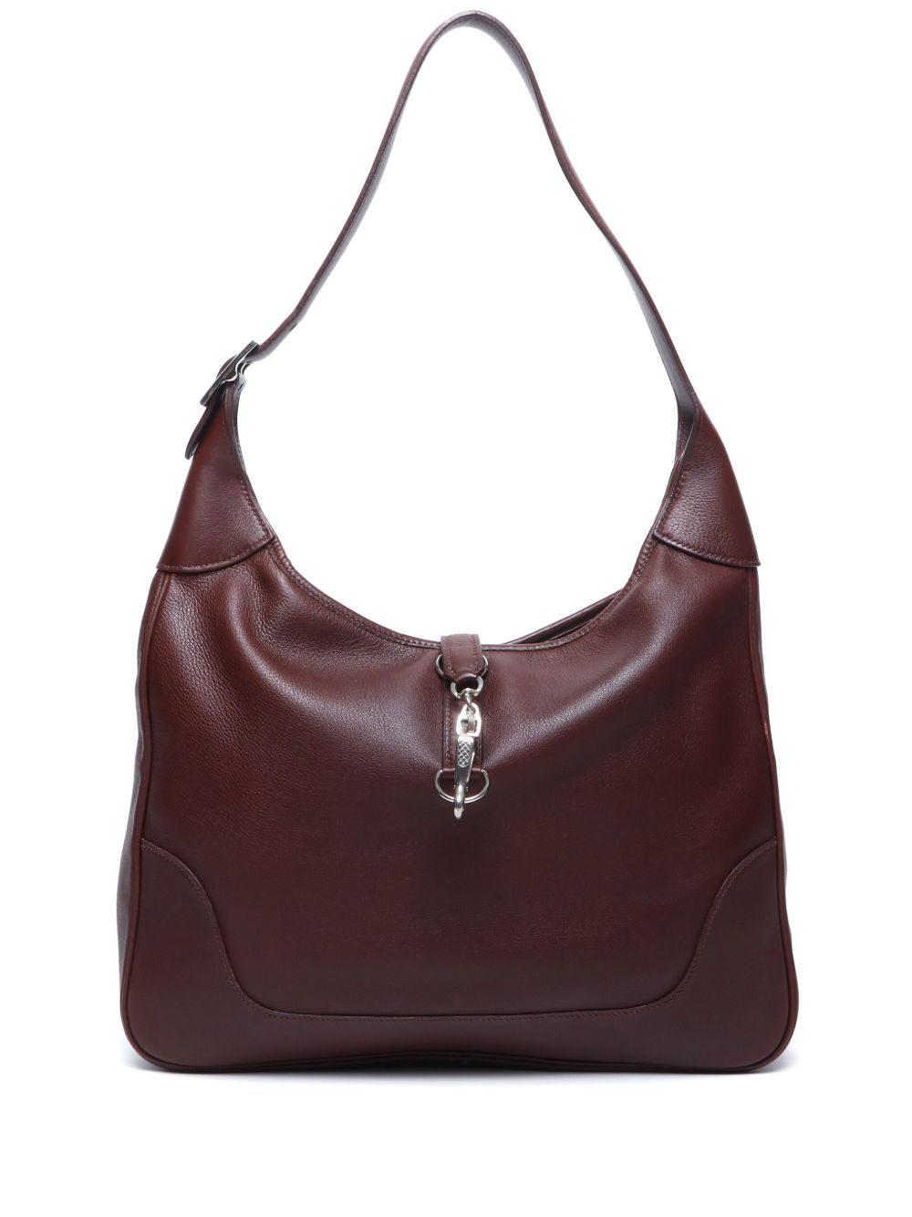 Hermès Pre-Owned Trim 35 单肩包（2006年典藏款） - 褐色