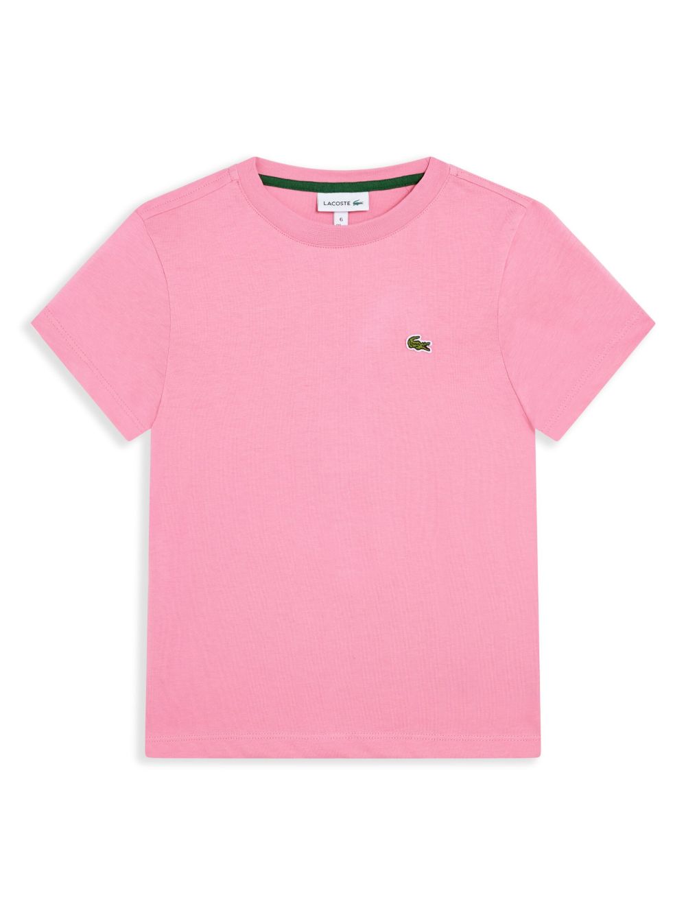 Lacoste 标贴T恤 - 粉色