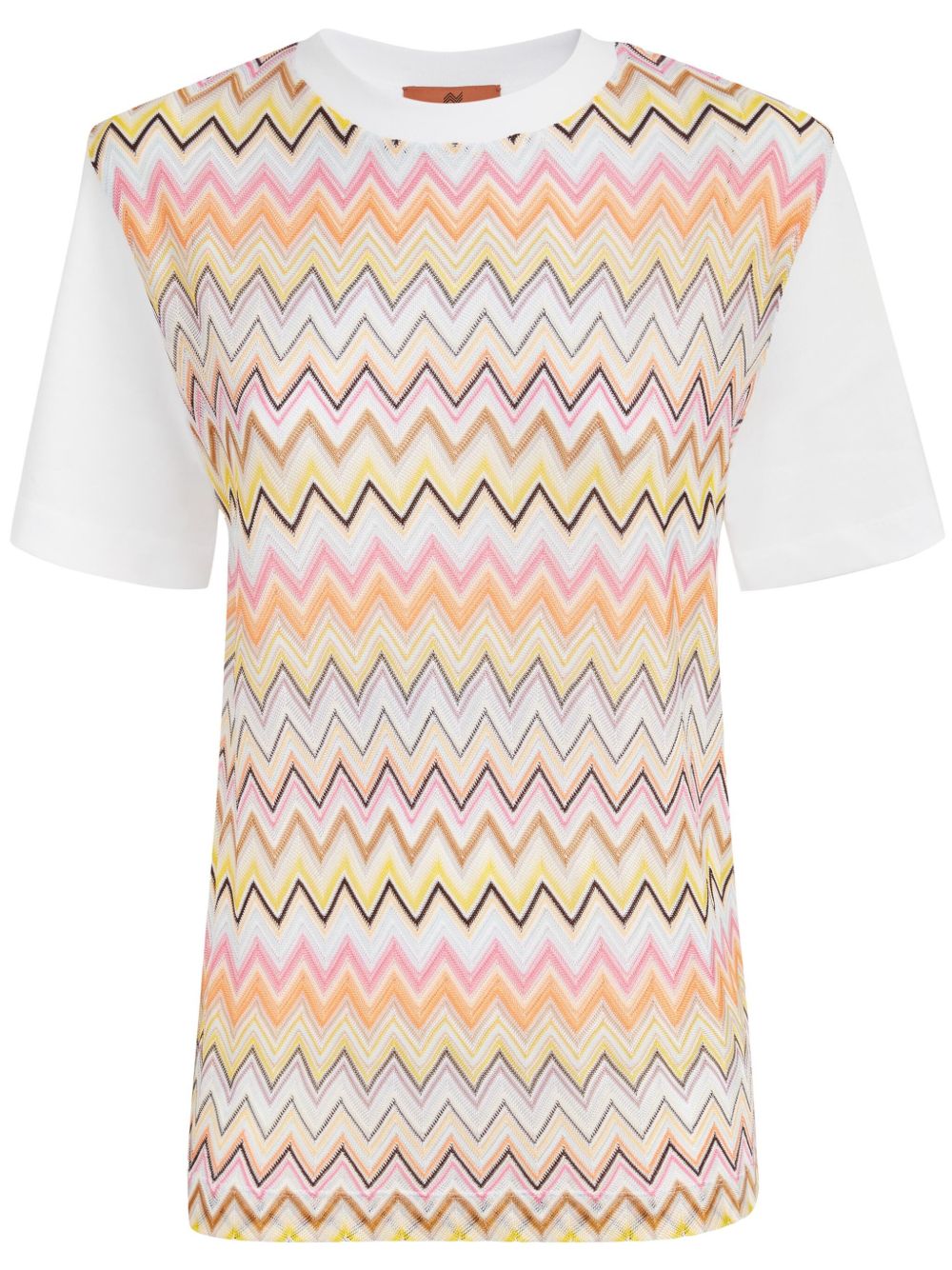 Missoni Zigzag 棉T恤 - 白色