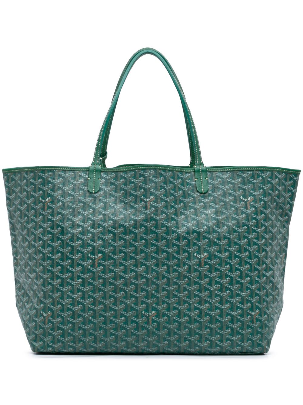 Goyard Pre-Owned 2017 Goyardine Saint Louis GM tote bag - 绿色