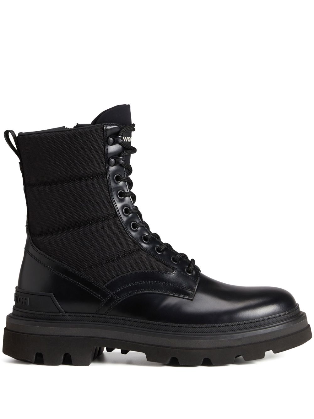 Woolrich Combat 短靴 - 黑色