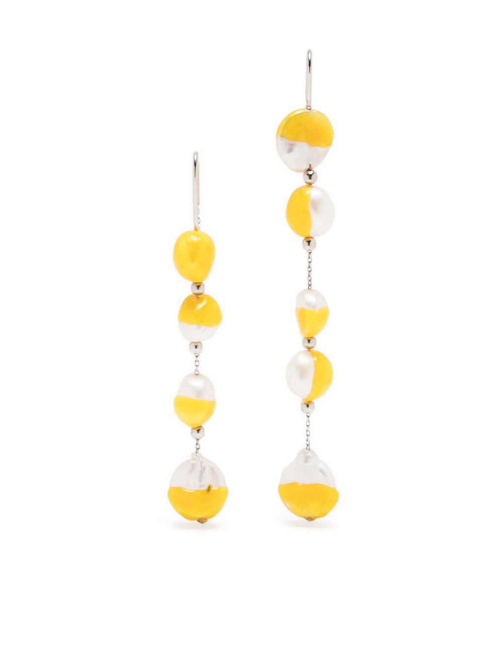 Panconesi Vacanza Chandeliers 吊饰耳环 - 黄色