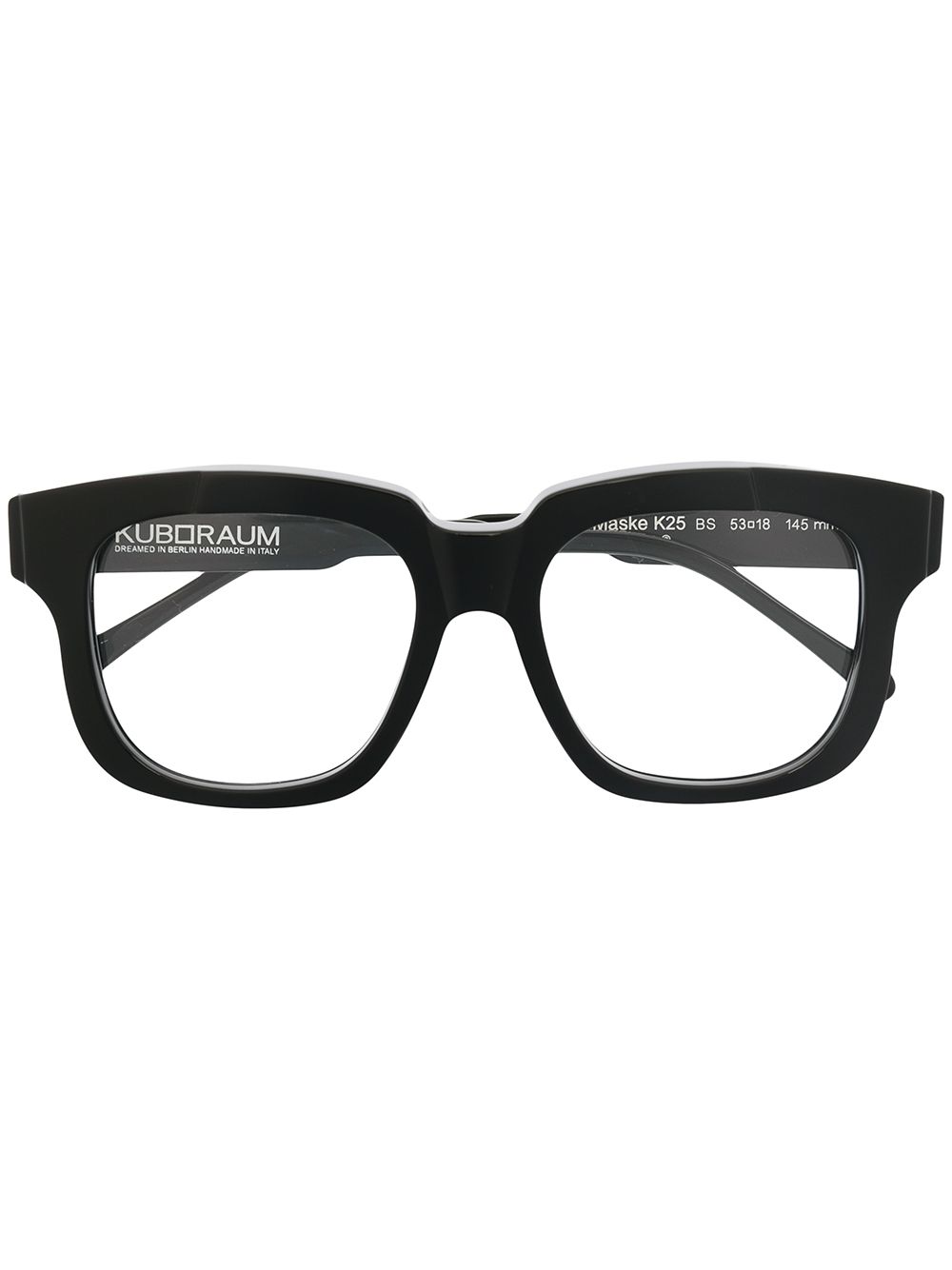 Kuboraum Mask K25 方框眼镜 - 黑色