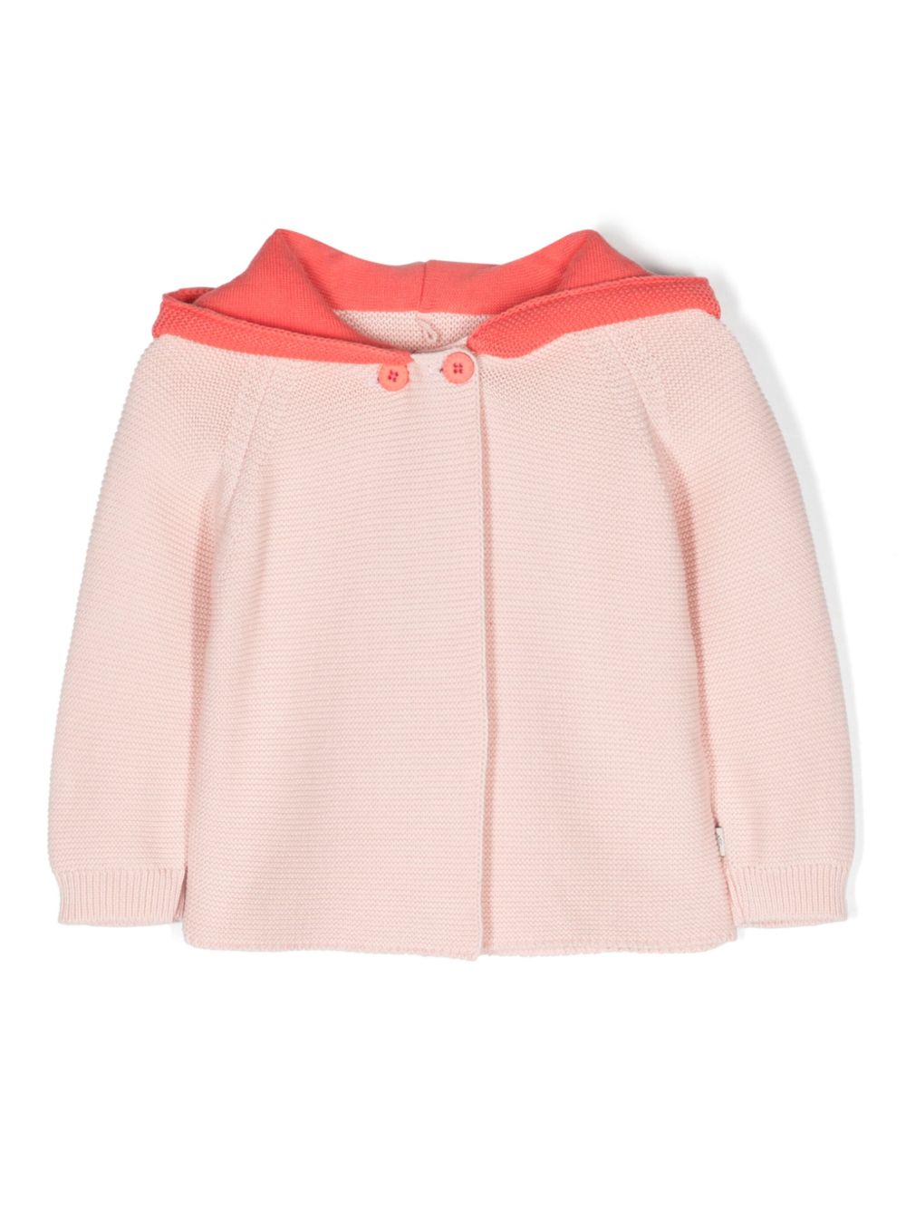 Stella McCartney Kids 棉连帽开衫 - 粉色