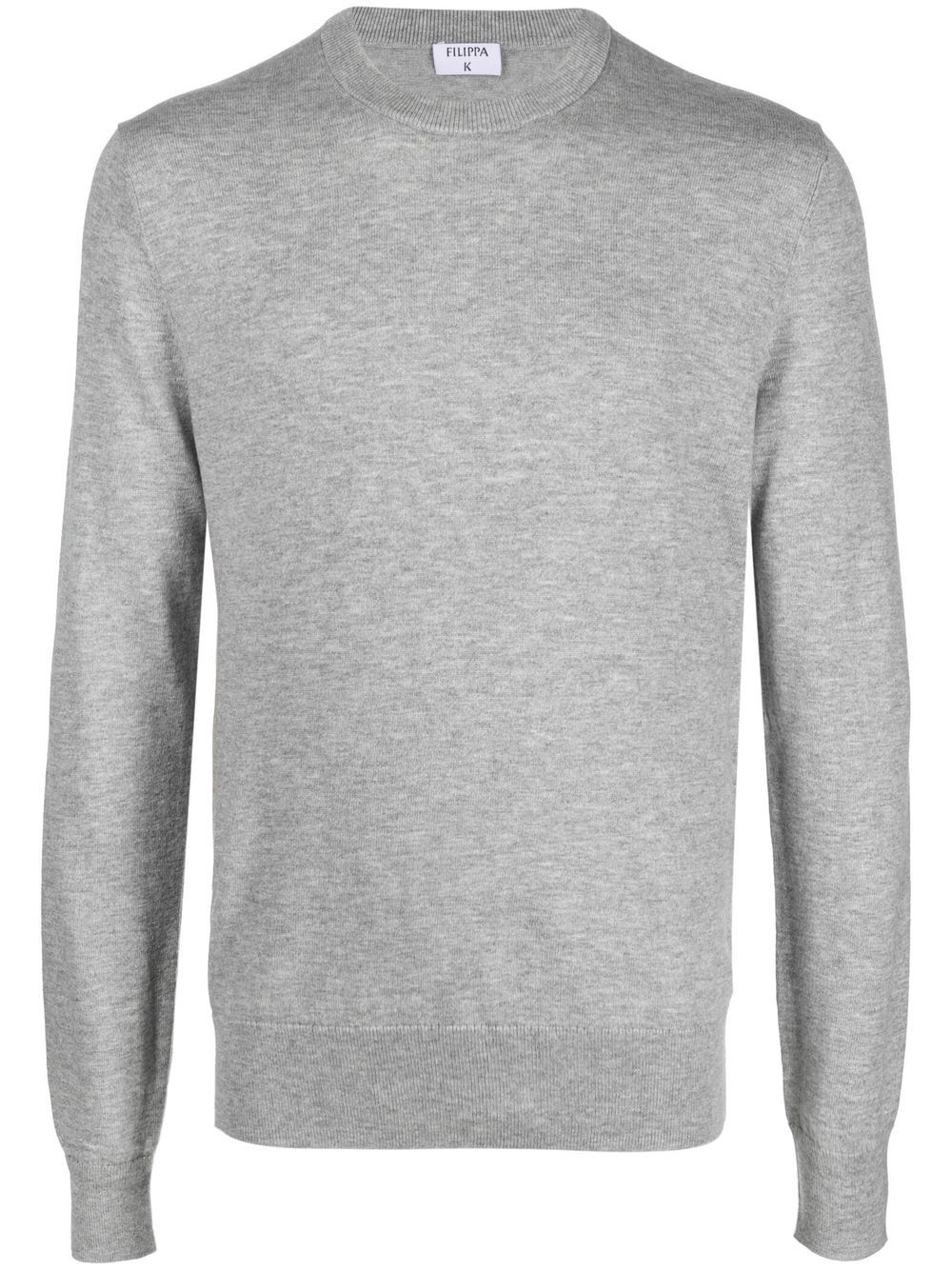 Filippa K 棉美利诺羊毛混纺毛衣 - 灰色