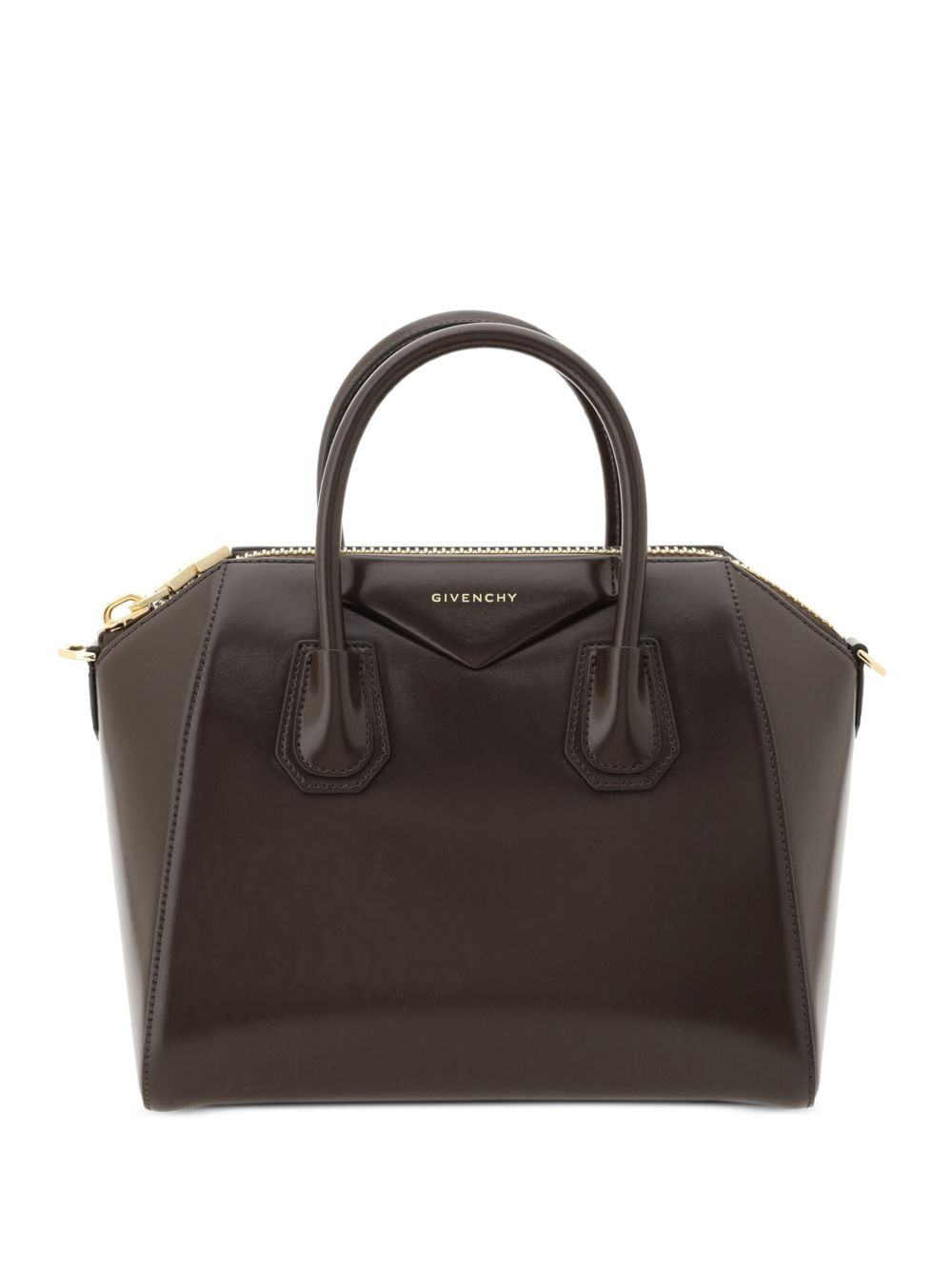 Givenchy Antigona 小号手提包 - 褐色