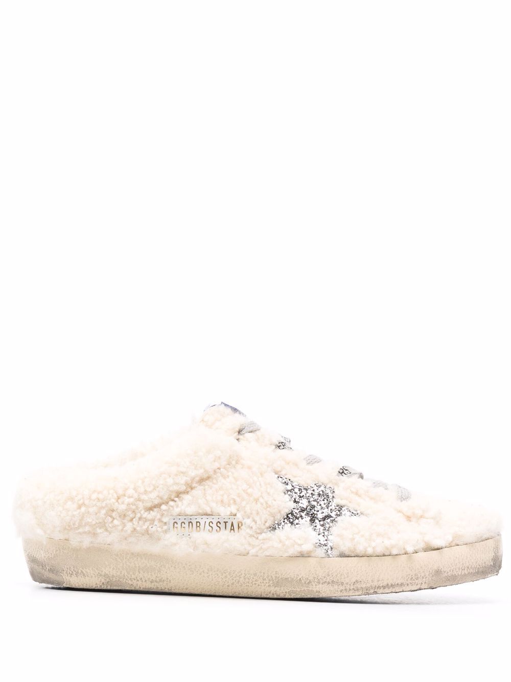 Golden Goose Super-Star 仿旧乐福鞋 - 白色