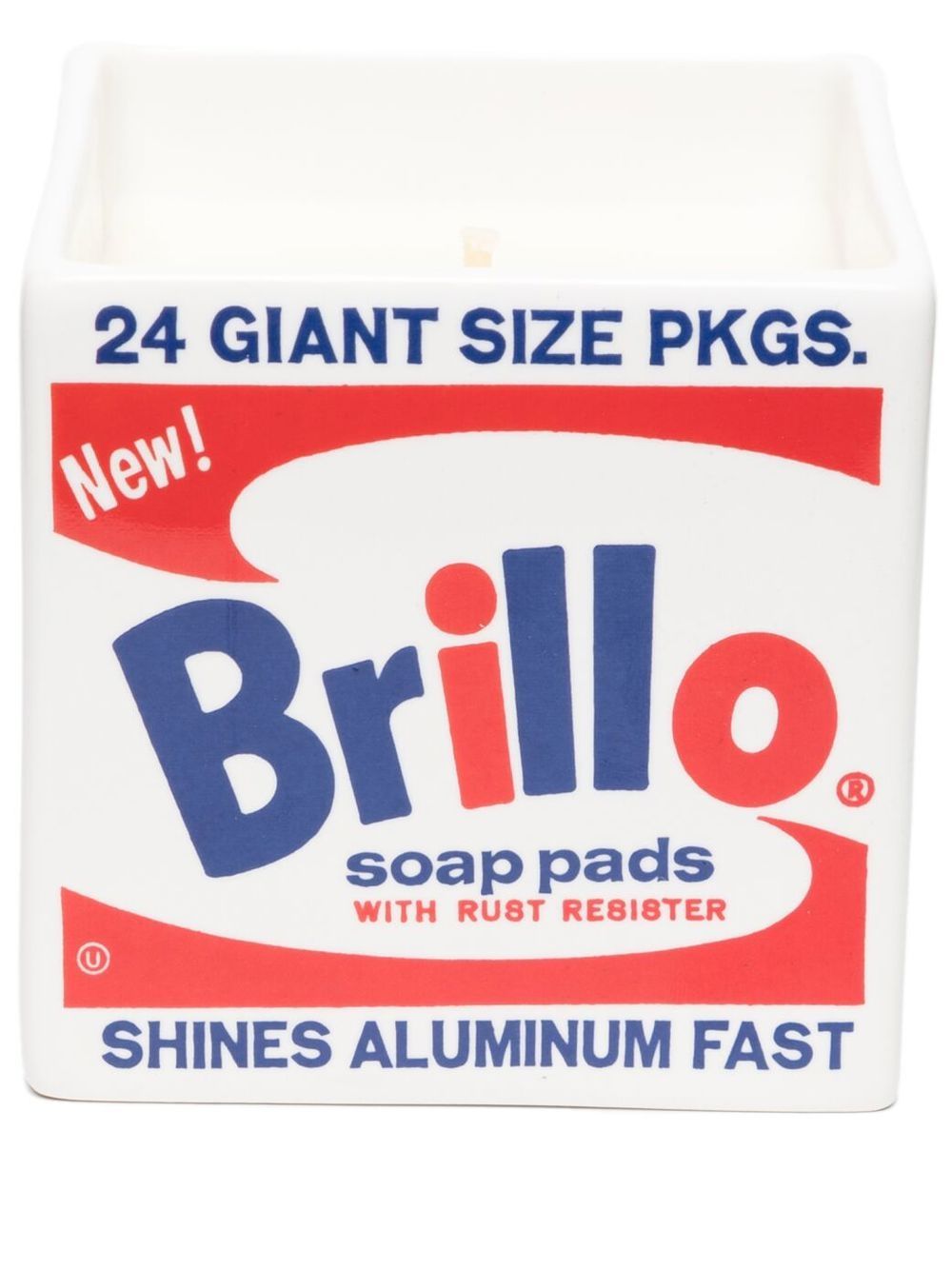 Ligne Blanche x Andy Warhol Brillo Box 蜡烛（260克） - 白色
