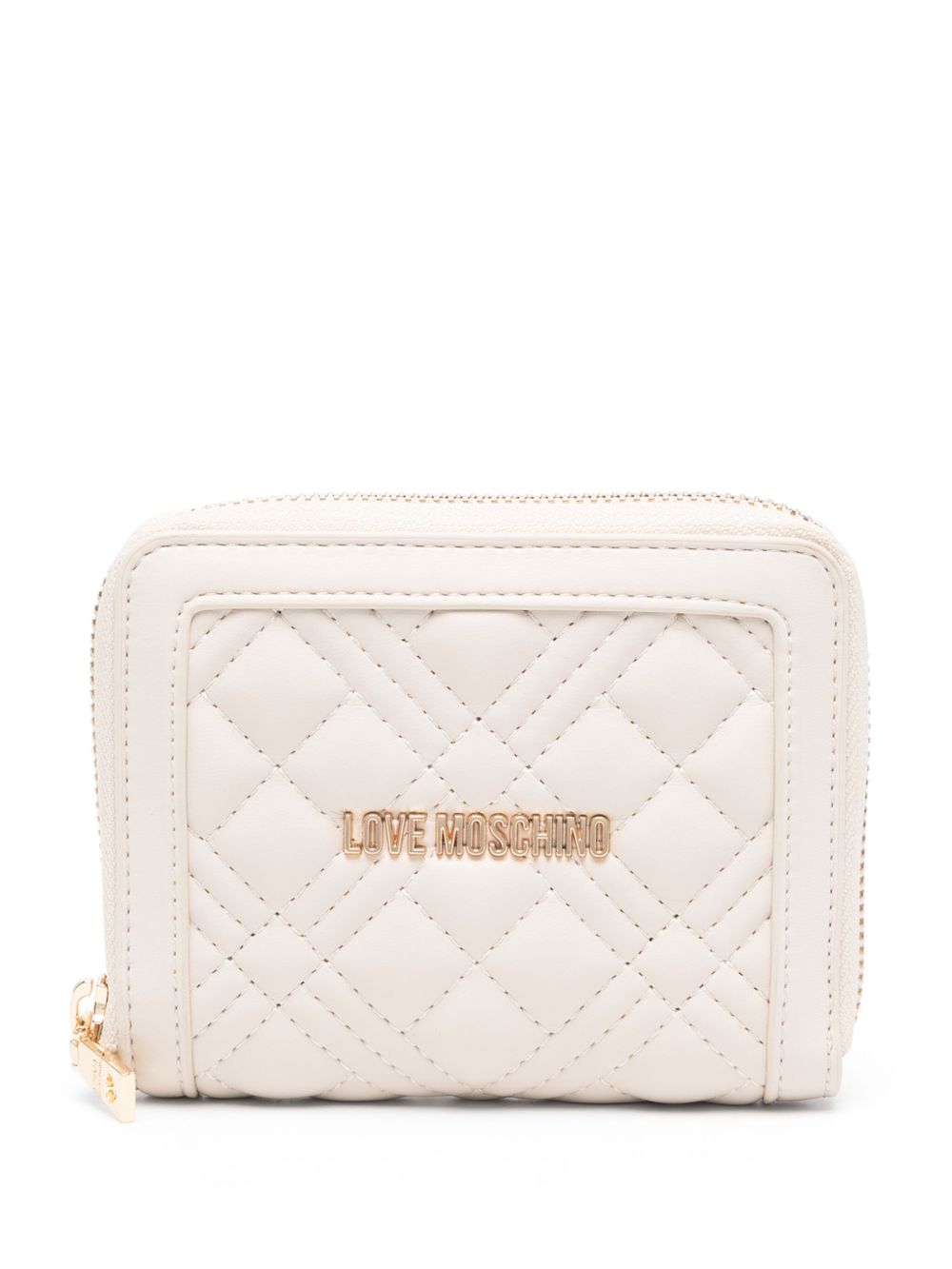 Love Moschino 绗缝钱包 - 中性色
