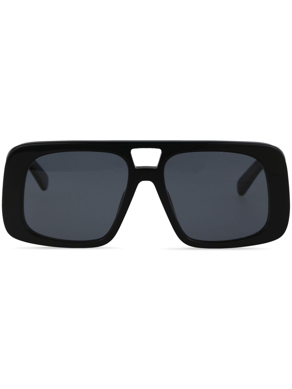 Stella McCartney Eyewear 超大方框太阳眼镜 - 黑色
