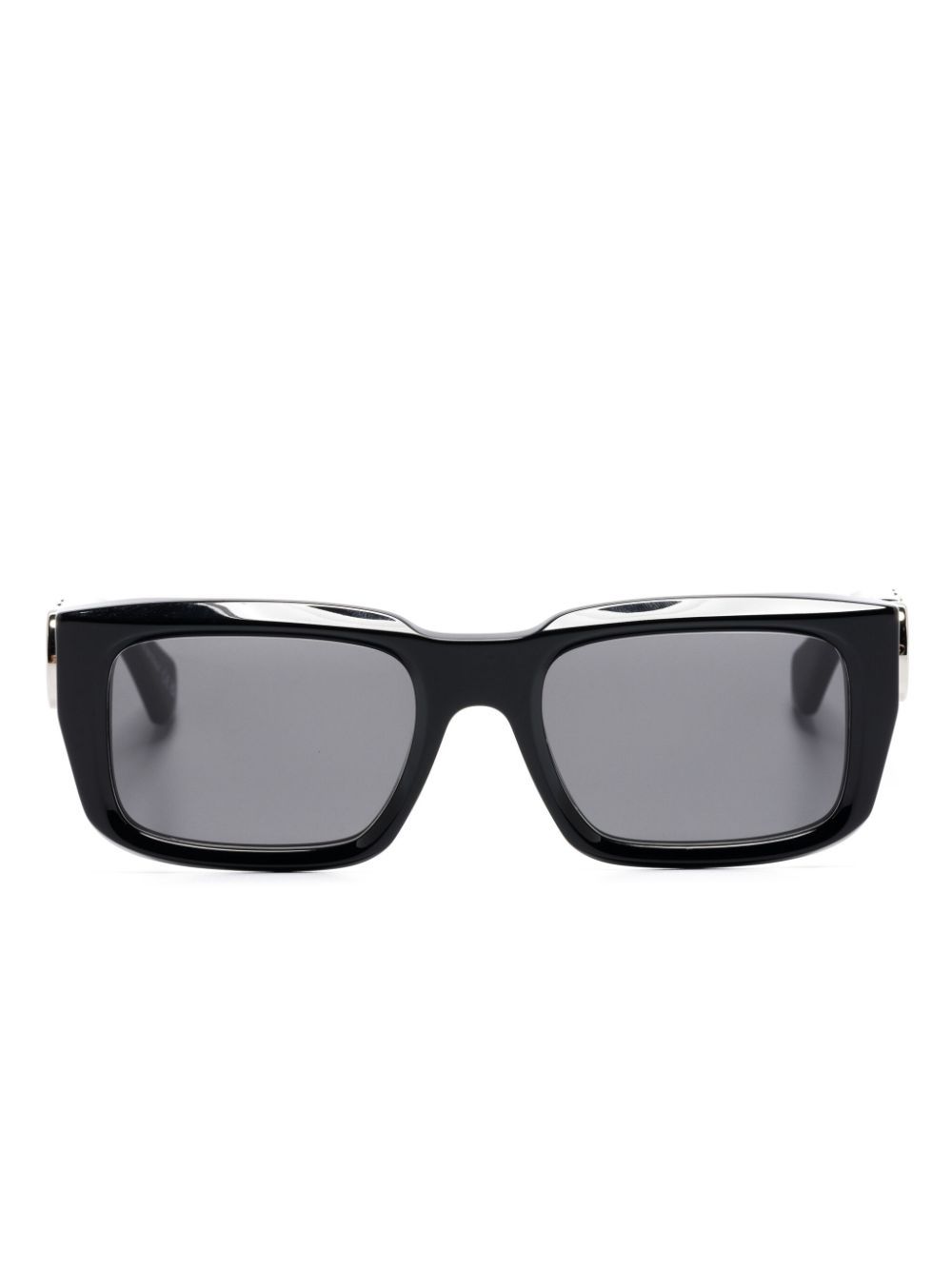 Off-White Eyewear Hays 方框太阳眼镜 - 黑色