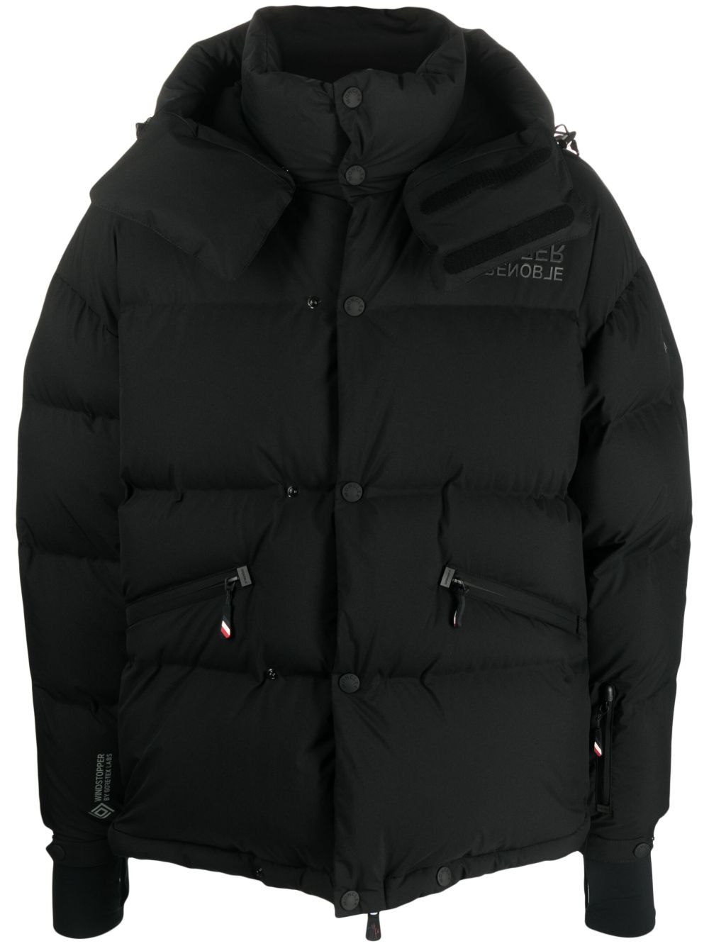 Moncler Grenoble Coraia 羽绒滑雪夹克 - 黑色