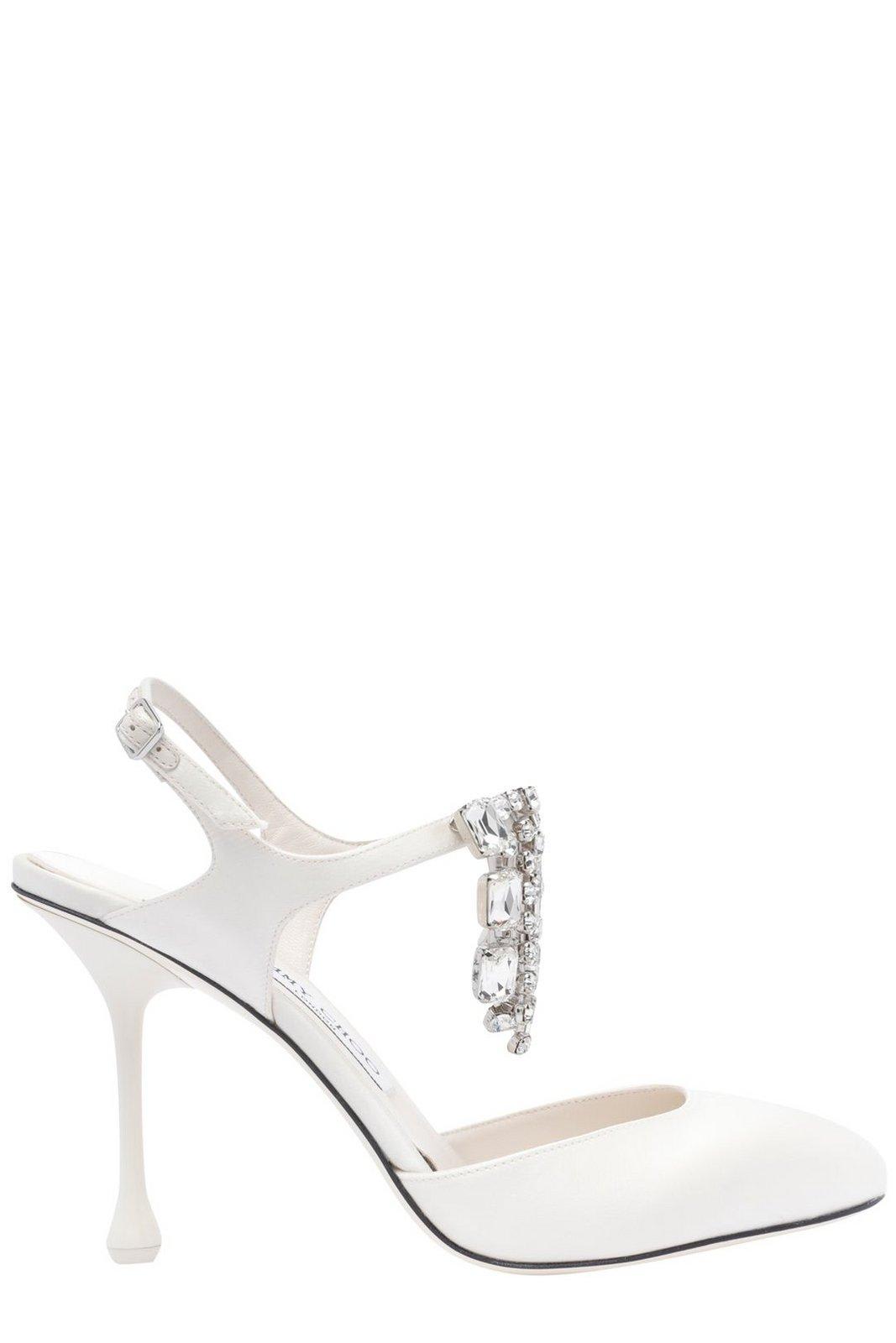 Jimmy Choo Verity 95 Embellished Pumps