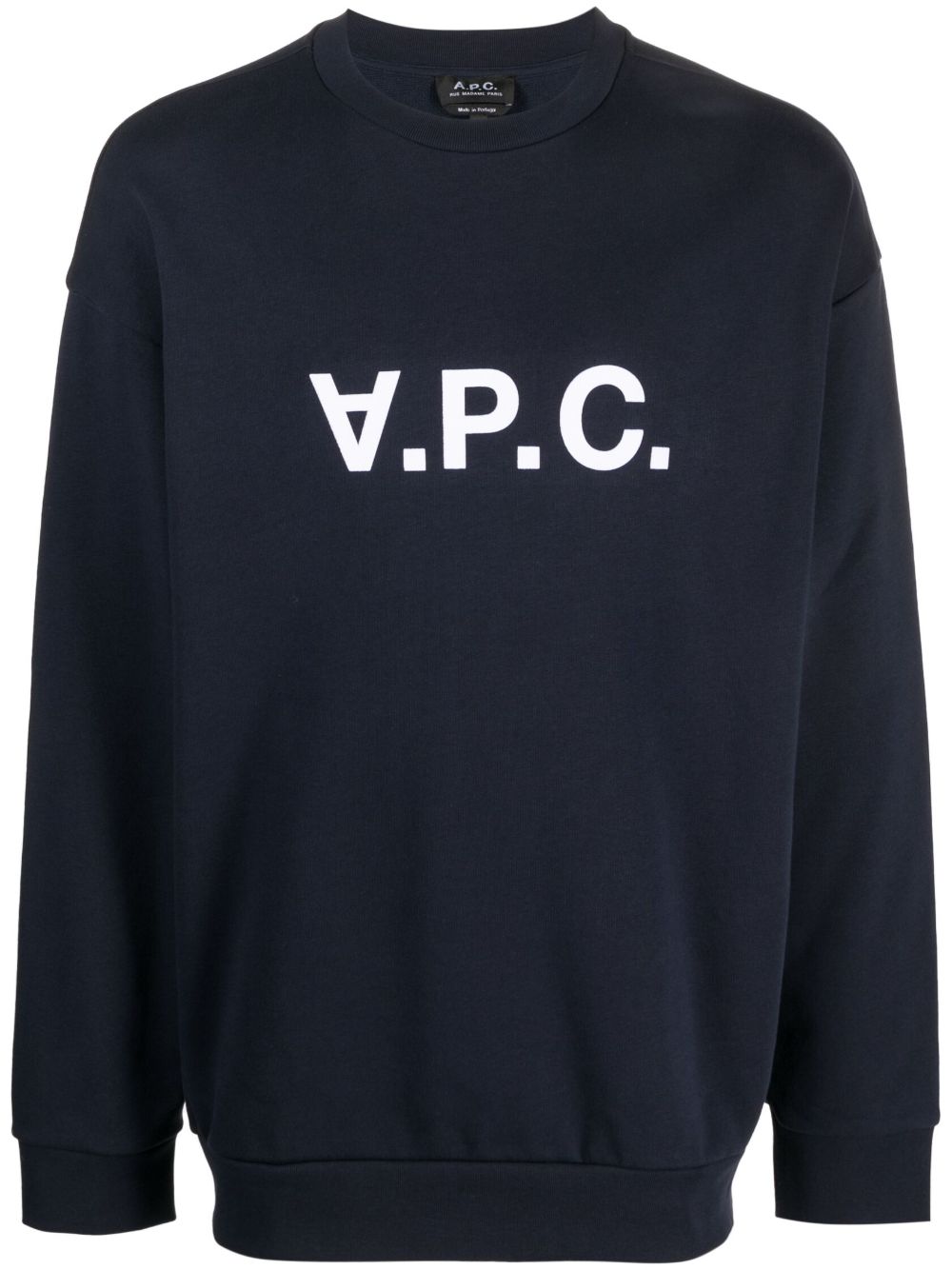 A.P.C. V.P.C. logo印花T恤 - 蓝色