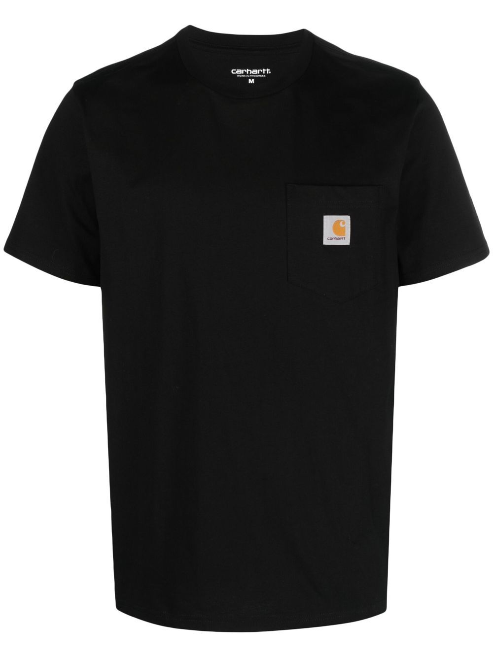 Carhartt WIP 口袋标贴T恤 - 黑色