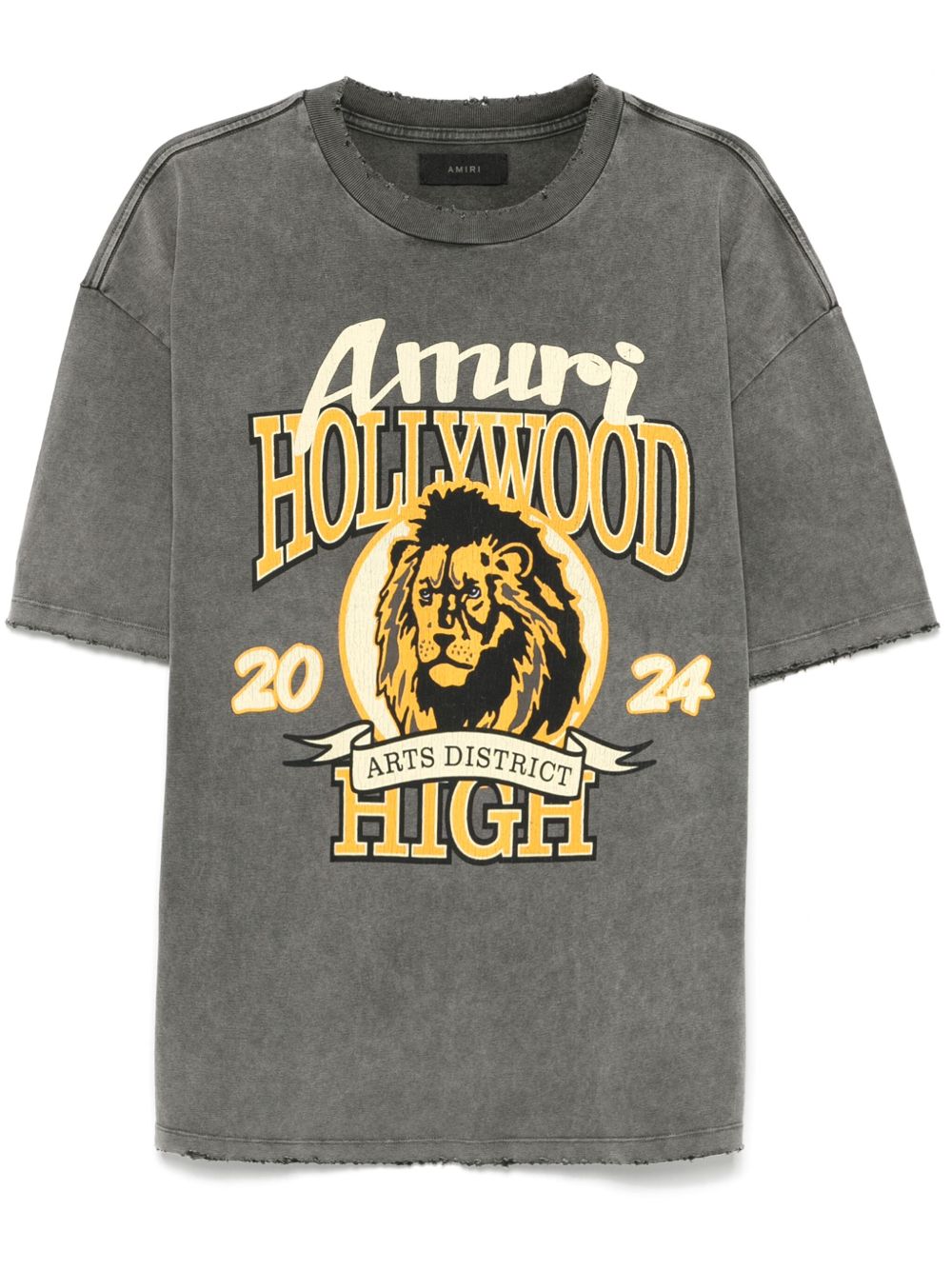 AMIRI High Lion T恤 - 灰色