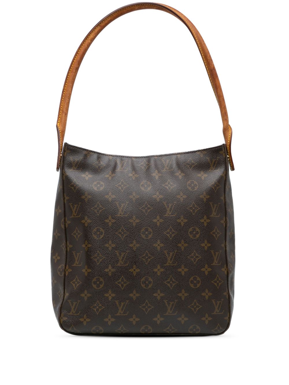 Louis Vuitton Pre-Owned Monogram Looping GM 单肩包（2001年典藏款） - 褐色