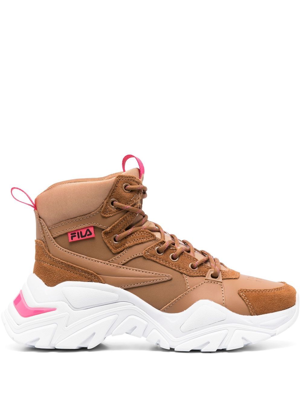 Fila Electrove Desert 高帮运动鞋 - 褐色