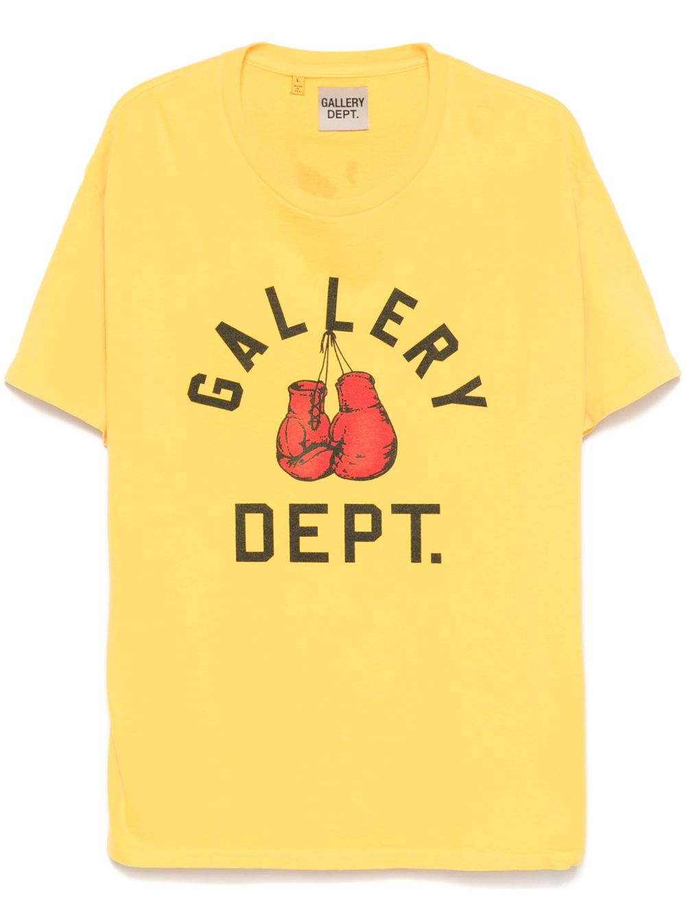 GALLERY DEPT. Boxing Merch T恤 - 黄色