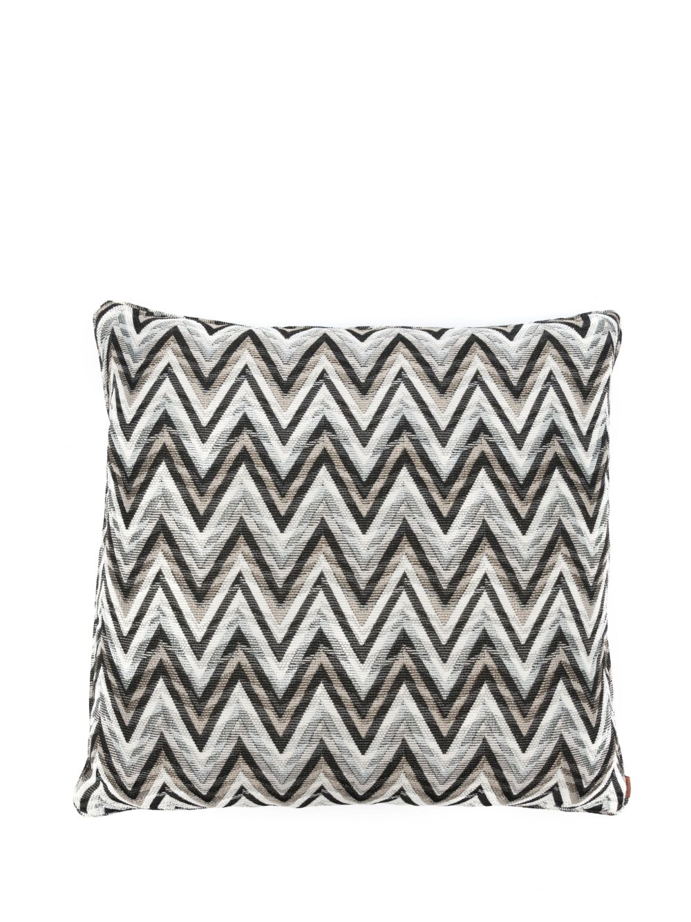 Missoni Home Z字形编织抱枕 - 白色