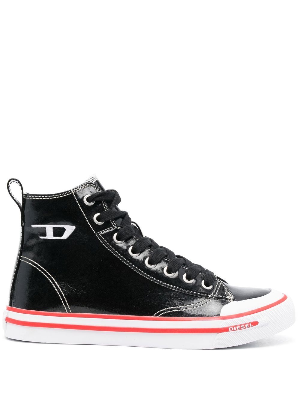 Diesel S-Athos Mid 运动鞋 - 黑色