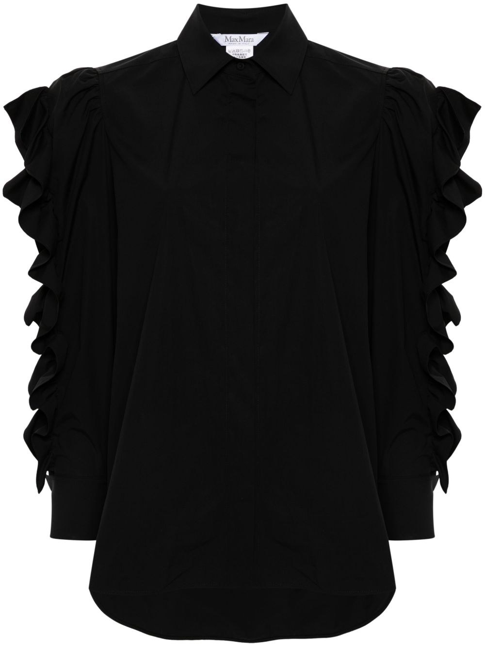 Max Mara Pleiadi 衬衫 - 黑色