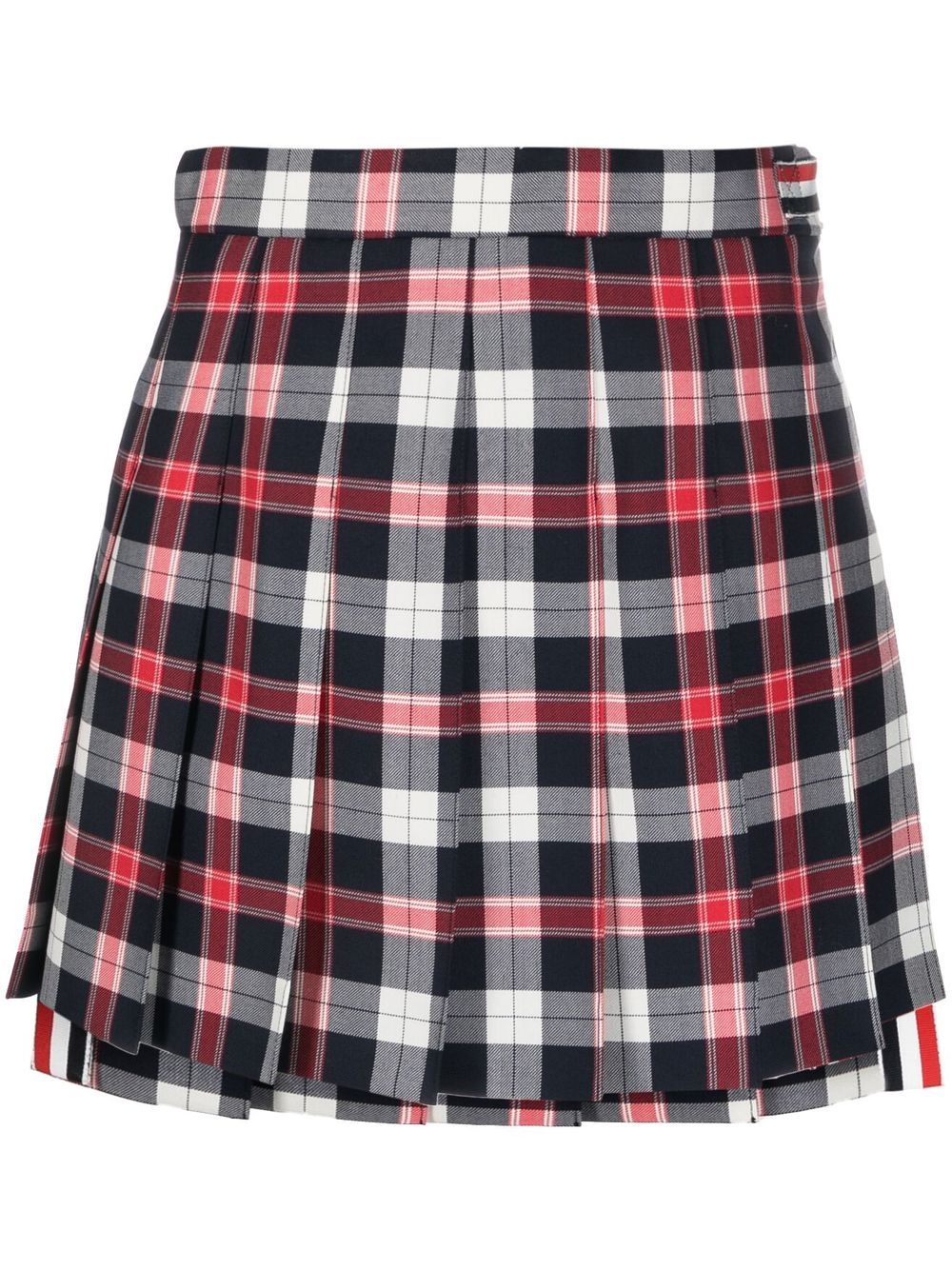 Thom Browne School Uniform Twill 迷你半身裙 - 蓝色