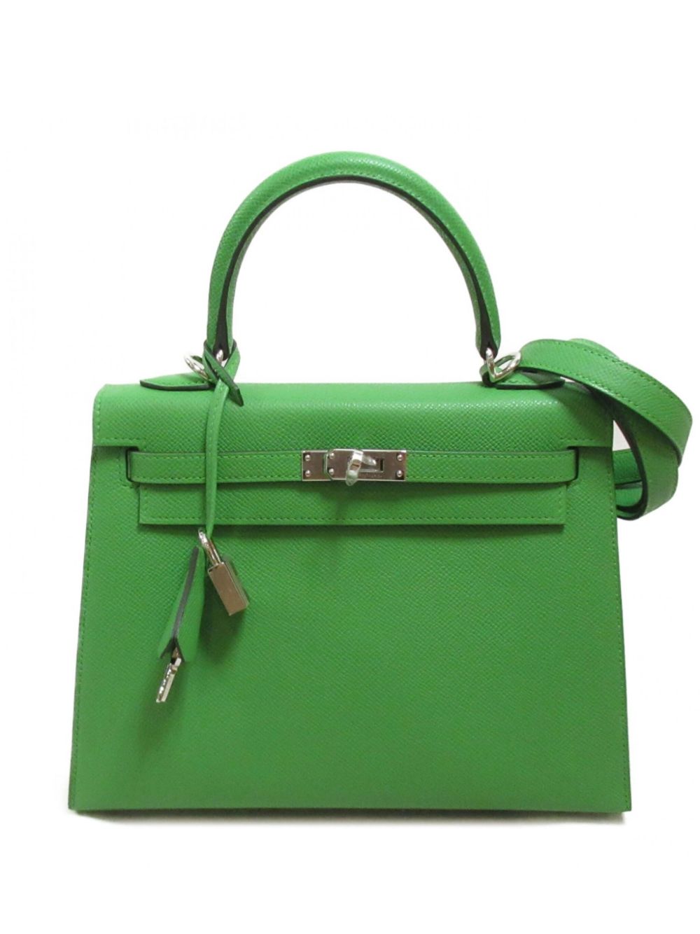 Hermès Pre-Owned Kelly 25 手提包（2023年典藏款） - 绿色