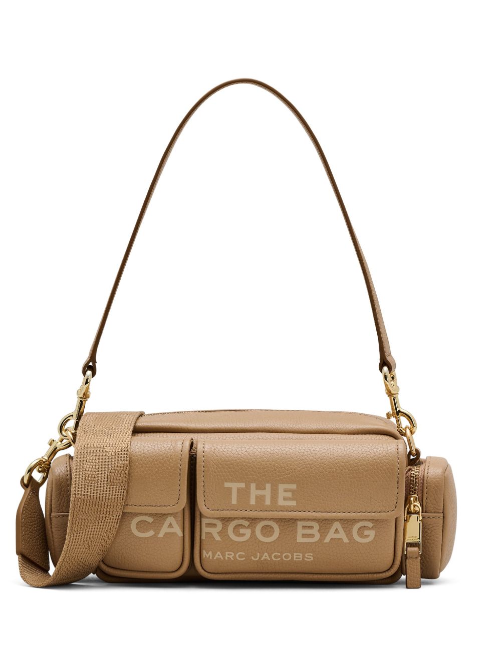 Marc Jacobs The Leather Cargo 单肩包 - 褐色