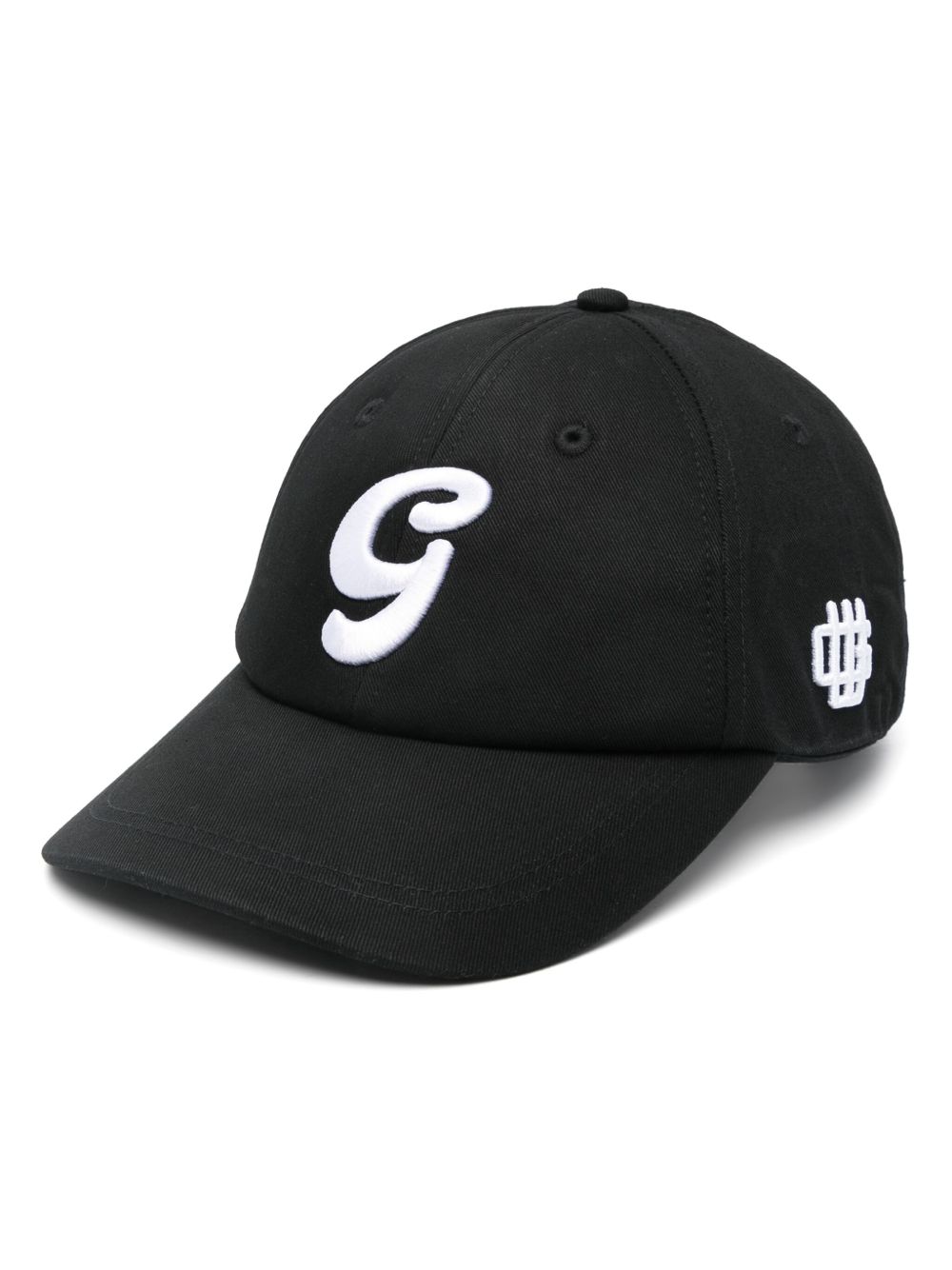 Garment workshop logo刺绣棒球帽 - 黑色