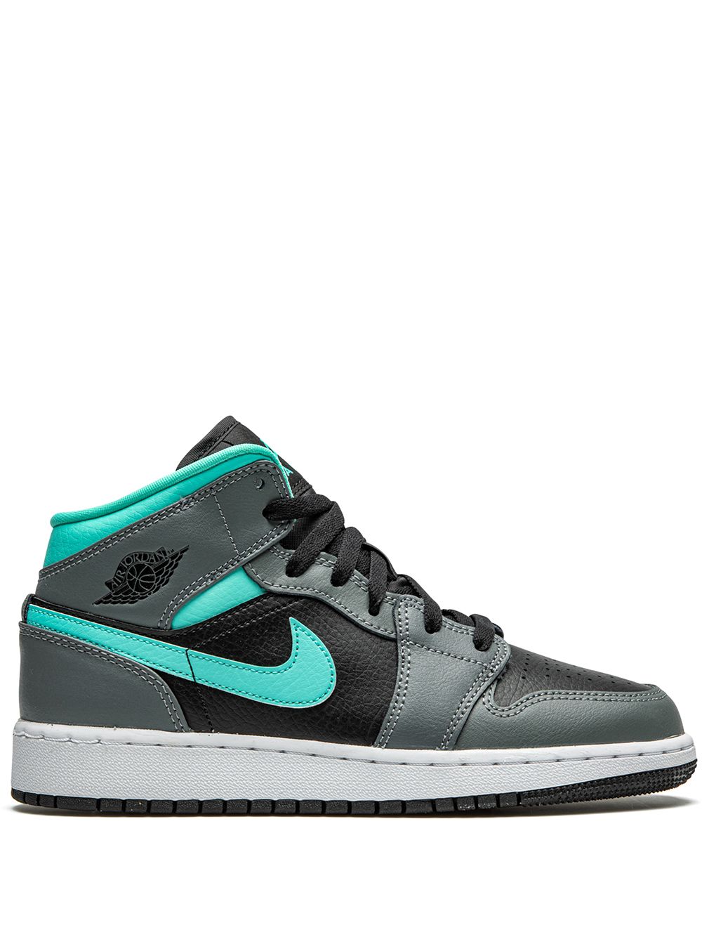 Jordan Kids Air Jordan 1 Mid 板鞋 - 灰色