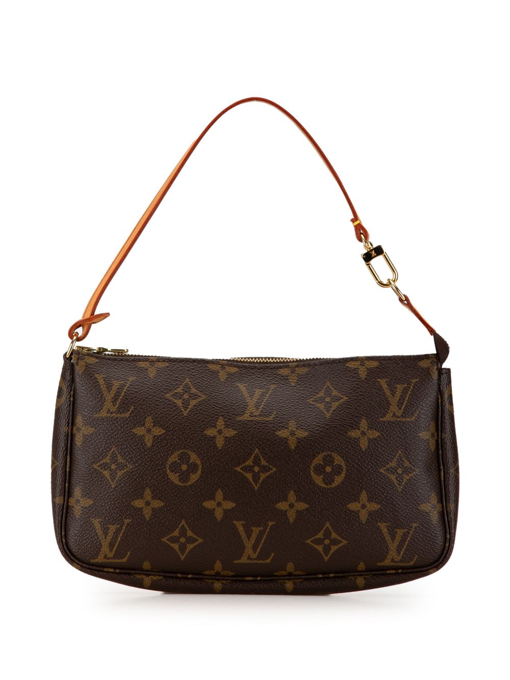 Louis Vuitton Pre-Owned Monogram Pochette Accessoires 单肩包（2003年典藏款） - 褐色