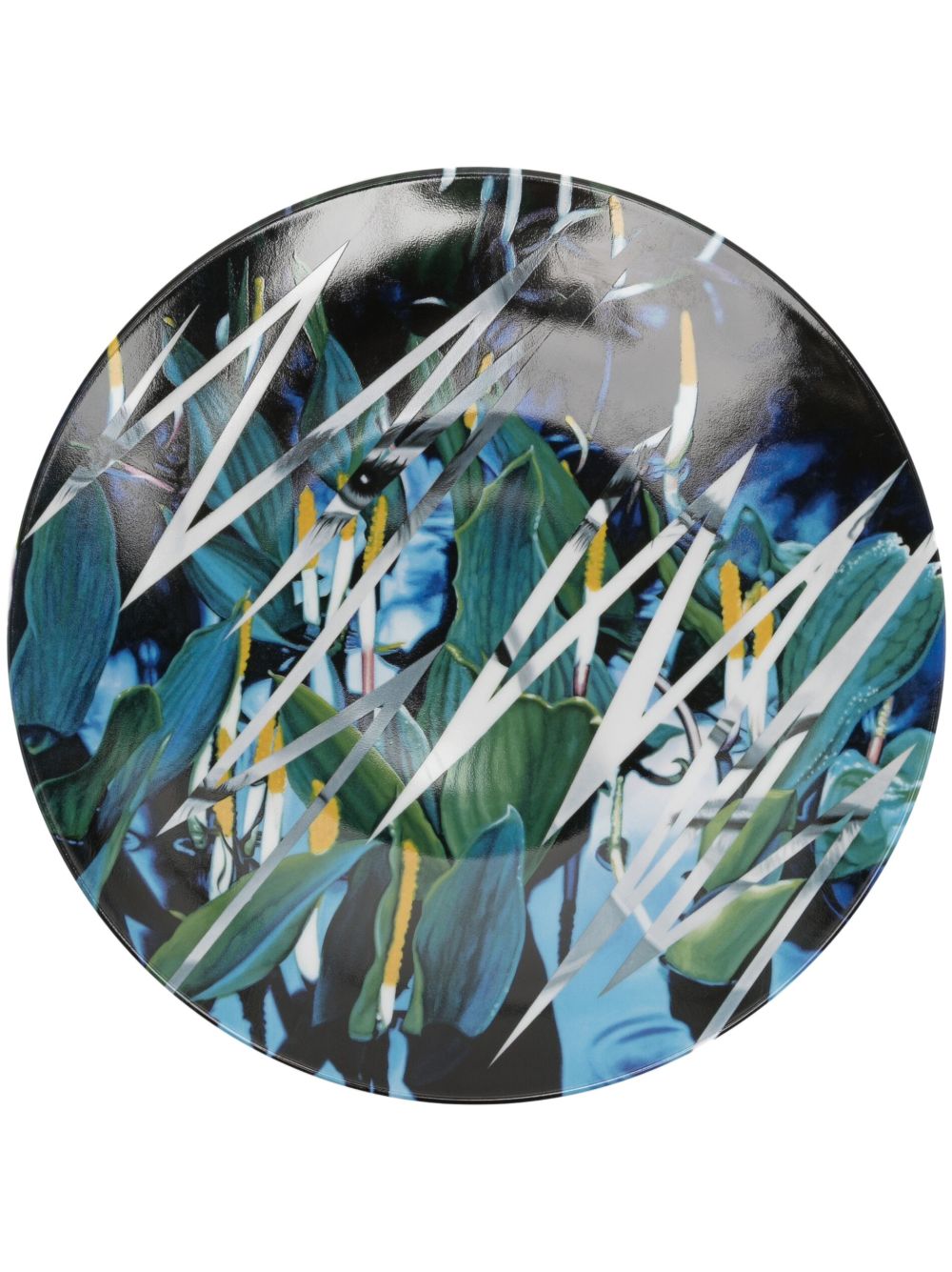 Ligne Blanche Rosenquist 陶瓷餐盘 - 绿色