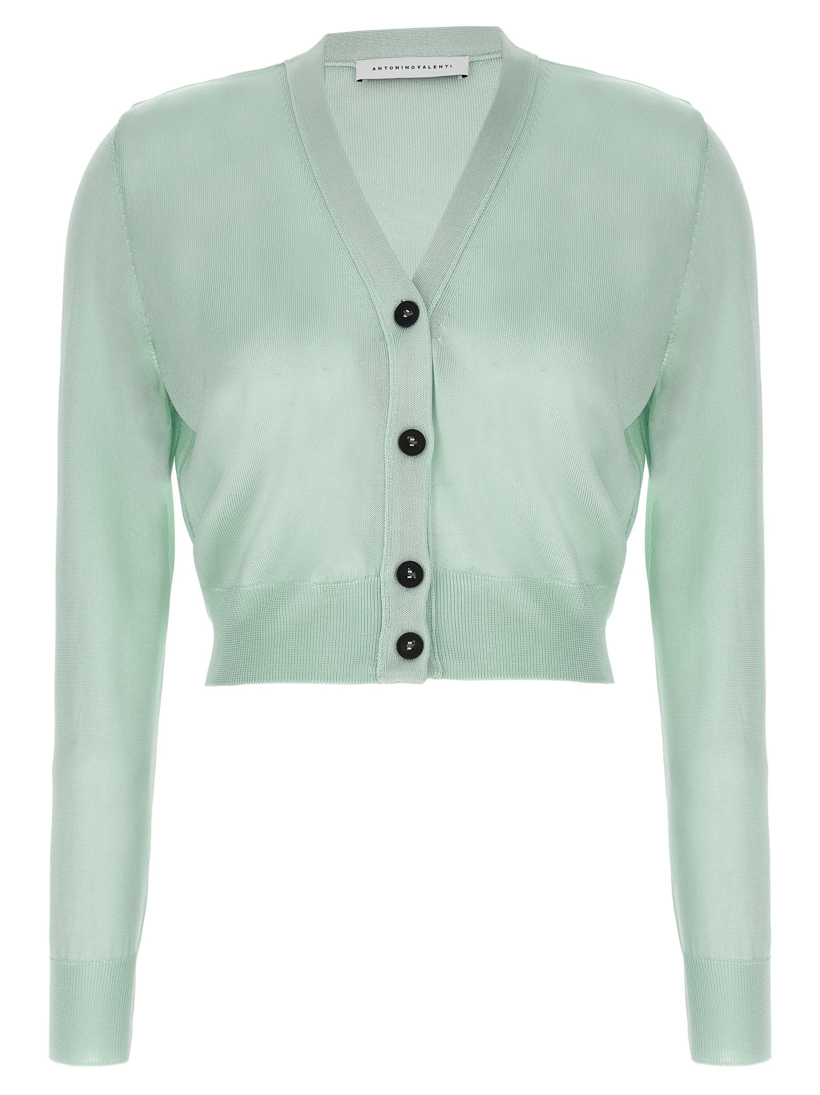 Antonino Valenti sonia Delaunay Crop Cardigan