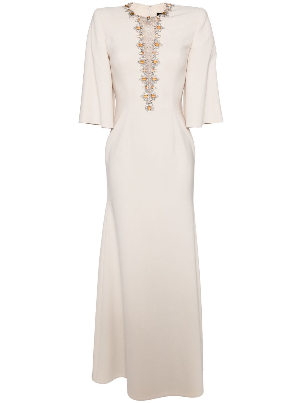 Jenny Packham Mars 连衣裙 - 中性色